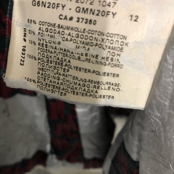 AJ Armani Jeans Saetta Riders  chic luxury jacket coat size Xl - Picture 11 of 12